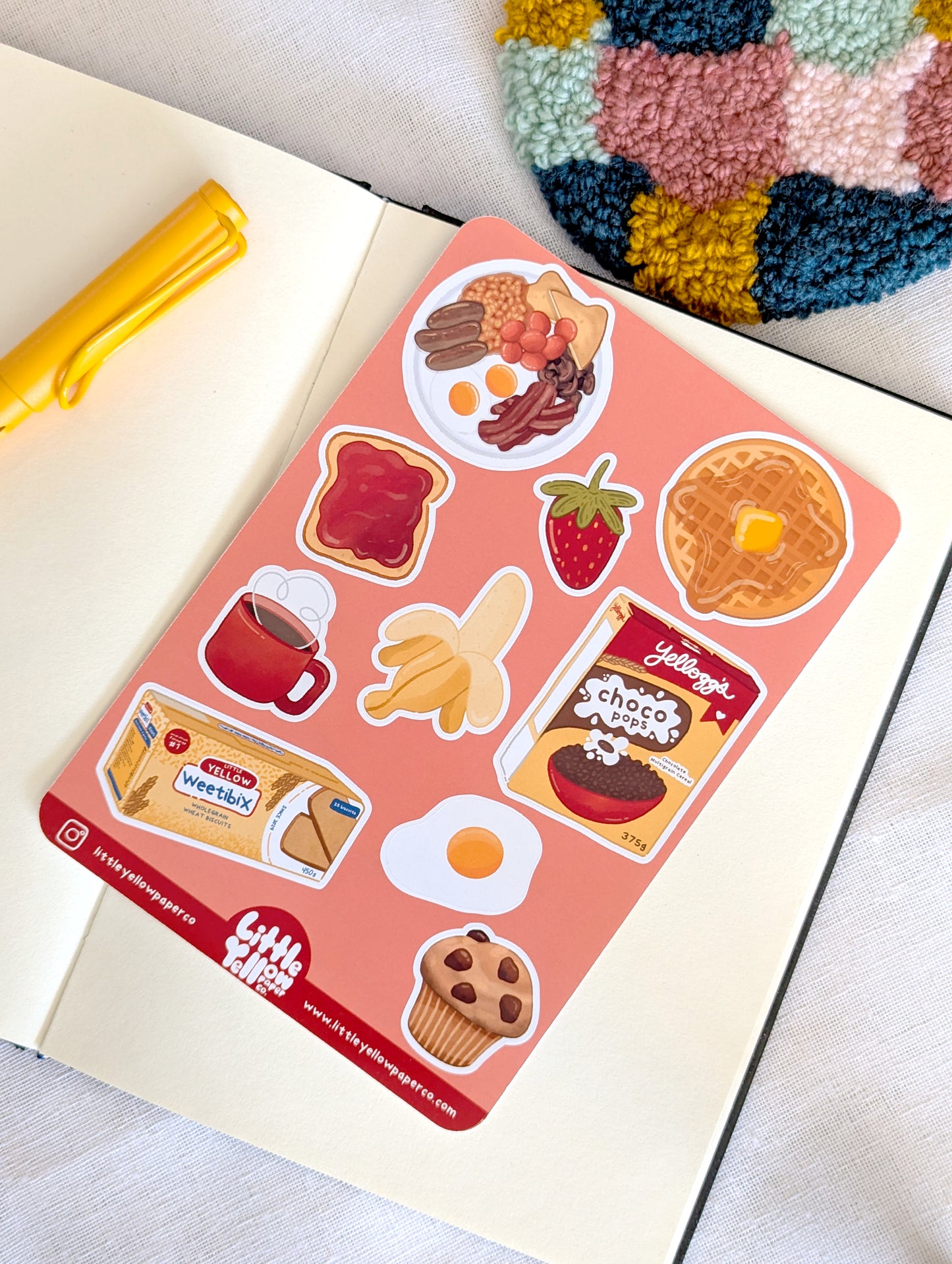 Breakfast Sticker Sheet