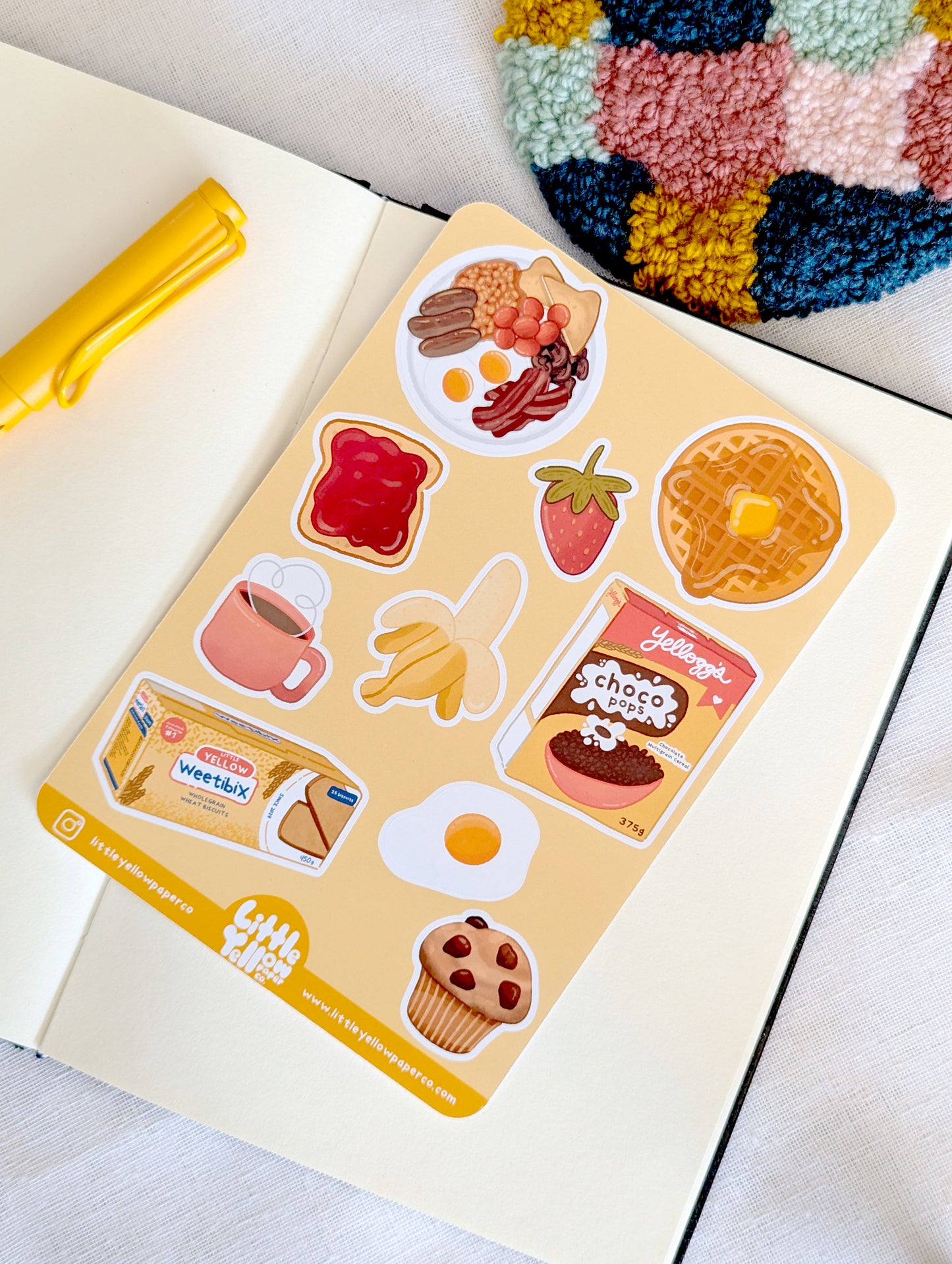 Breakfast Sticker Sheet