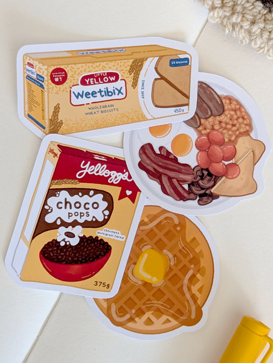 Breakfast Deco Sticker Bundle