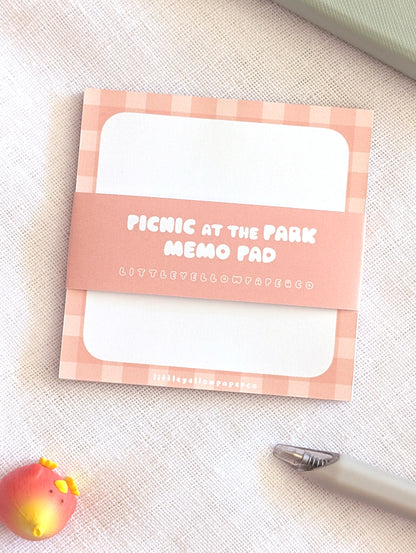 Pink Picnic Memo Pad