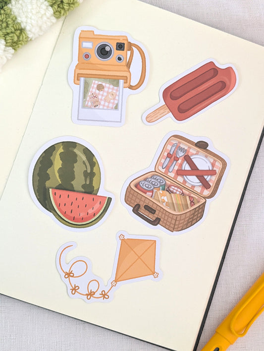 Picnic at the Park Deco Sticker Bundle