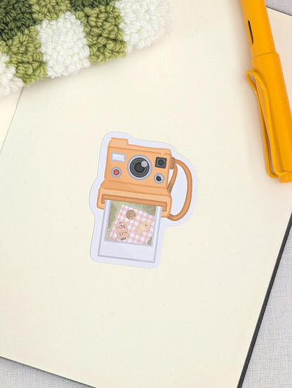 Picnic Camera Deco Sticker